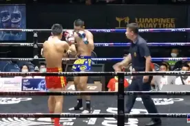 昨晚伦批尼中国拳手，争夺EWD泰拳金腰带失败！视频封面