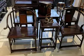 用满金星小叶紫檀仿安思远款圈椅，效果比黄花梨要雅致沉稳静穆！视频封面