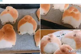 每做一个屁屁面包，就会有一只可爱的狗狗失去屁屁图片