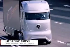2025年上市的奔驰无人驾驶卡车 5G卡车视频封面