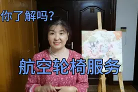 58岁大姐分享航空轮椅服务，“享受”宾至如归，无缝对接服务视频封面
