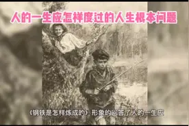 《钢铁是怎样炼成的》形象地回答了人的一生应怎样度过 ！视频封面