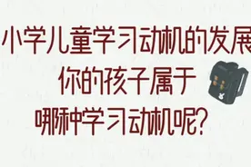 你的孩子属于哪种学习动机呢？视频封面
