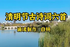 描写清明古诗词6首：清明 清明即事 清明夜 采桑子视频封面