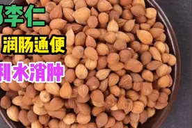 郁李仁：润肠通便，利水消肿，便秘者最宜使用视频封面