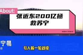 苏宁解除危机，张近东200亿资金拯救苏宁视频封面