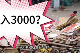 在家收废品赚钱，平均一天赚3000元！视频封面