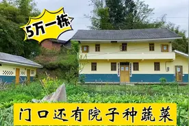 5万块钱在农村可以拥有两层小楼，还有院子种蔬菜，你心动了吗？视频封面