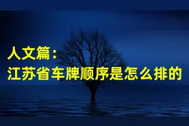 江苏省车牌顺序是怎么排的视频封面