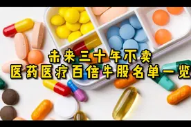未来三十年，医药医疗潜力股名单来了视频封面