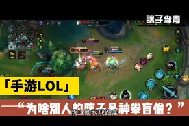 英雄联盟手游：为什么你的瞎子是真瞎，而别人的却是神拳盲僧？视频封面