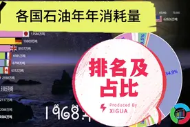 全球各国年石油消耗量排名，中国：不要看我，我不是第一！视频封面