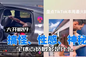 TikTok上点赞数最多的是？第一没悬念视频封面