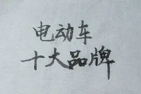 国内电动车十大品牌，你买的是哪个牌子的？视频封面