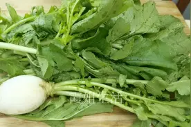 萝卜叶子别再扔掉了，原来这么好吃，简单一做，营养美味出锅真香视频封面