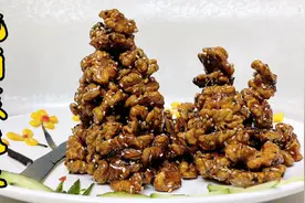 琥珀核桃仁想要做的甜香酥脆、久放不回软可有技巧，正确做法来了视频封面