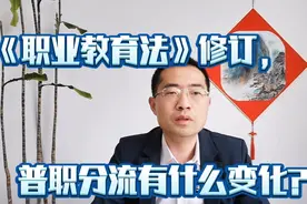 《职业教育法》修订，普职分流有什么变化？视频封面