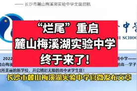 长沙麓山国际实验学校全面托管，高中72个班，可容纳学生3600人!视频封面