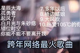 十首抖音最火爆网络歌曲大风吹|多年以后|错位时空|孤勇者|起风了视频封面