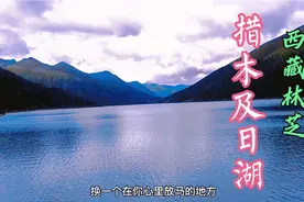 措木及日湖又称“冰湖”，是一座古冰碛湖，西藏林芝景色迷人视频封面