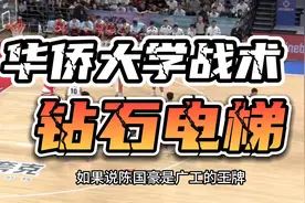 大学教练布置出世界级别战术 华侨大学周鲁男 钻石电梯战术解析视频封面