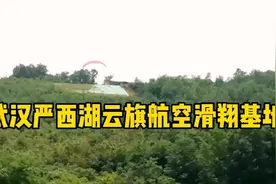 武汉严西湖云旗航空基地，高空滑翔！视频封面
