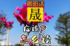 揭阳话“晟”应该怎么读#我要上热门#揭阳话#潮汕话#潮州话#方言视频封面