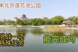 五一假期来北京莲花池公园，挑战一项特殊的任务，能完成吗？视频封面