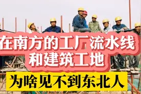 在南方的工厂流水线和建筑工地为啥很少见到东北人？视频封面