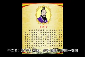 吕不韦——战国末年著名商人、政治家、思想家