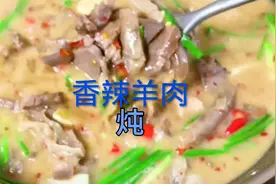 香辣炖羊肉，在家这样做，汤汁辣鲜肉质软烂。视频封面