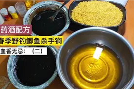 95期：春季野钓鲫鱼杀手锏，自制药酒泡窝料的配方，始于传承。视频封面