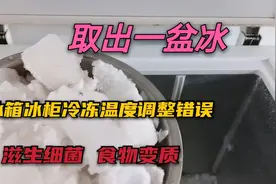 冰柜冰箱必须定期除冰，冷冻室温度到底调到多少？很多人都做错了视频封面
