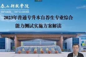 2023年普通专升本自荐生专业综合能力测试实施方案解读视频封面