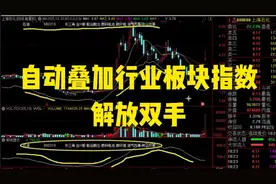 再也不用手动叠加个股的板块指数了，这个指标彻底解放双手视频封面