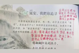 四年级上册24课《延安，我把你追寻》课文讲解视频封面