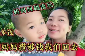 儿子想回越南看外公外婆了但回去要钱太多，妈妈开始5⃣️年攒钱计划视频封面