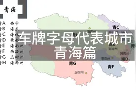一个视频带你看懂车牌字母代表城市-青海篇视频封面