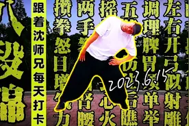 正常速度国体标准12分钟完整版《八段锦》示范，超大呼吸提示字幕视频封面
