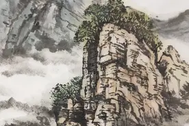 马江波老师教你画国画—看马老师如何用线条勾勒山峰视频封面