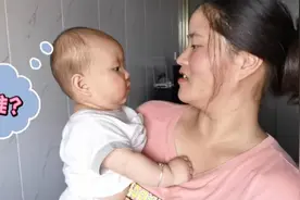 二胎宝妈三年没化过妆今天勇敢尝试，吓得宝宝不认识，老公不说话视频封面