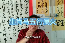 易经生肖五行#生肖马五行属火#马与其他生肖的关系？视频封面