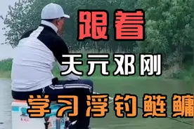 跟着天元邓刚学习浮钓鲢鳙，内含邓大师技术总结。视频封面