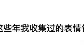 那些年我收集过的表情包视频封面