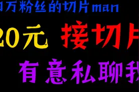 20元 接 虚拟主播 切片！！视频封面