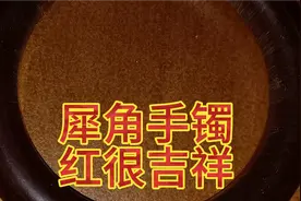 2005年香港拍一件犀角杯1067万。珍稀犀角手镯是不是也很珍贵！视频封面