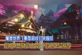 魔兽世界（暴雪游戏）关服后排骨玩家必去的十款搬砖端游视频封面