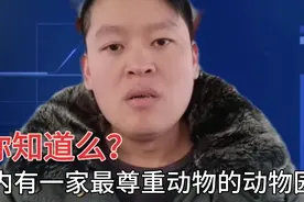 你知道么？国内有一家最尊重动物的动物园！视频封面