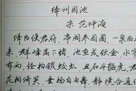 钢笔行楷，最美中国汉字，书法能打动你的心吗视频封面