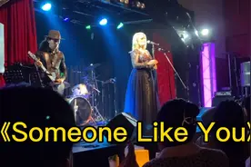 这首经典英文歌曲，漂亮女歌手深情翻唱，低沉浑厚的嗓音特别好听